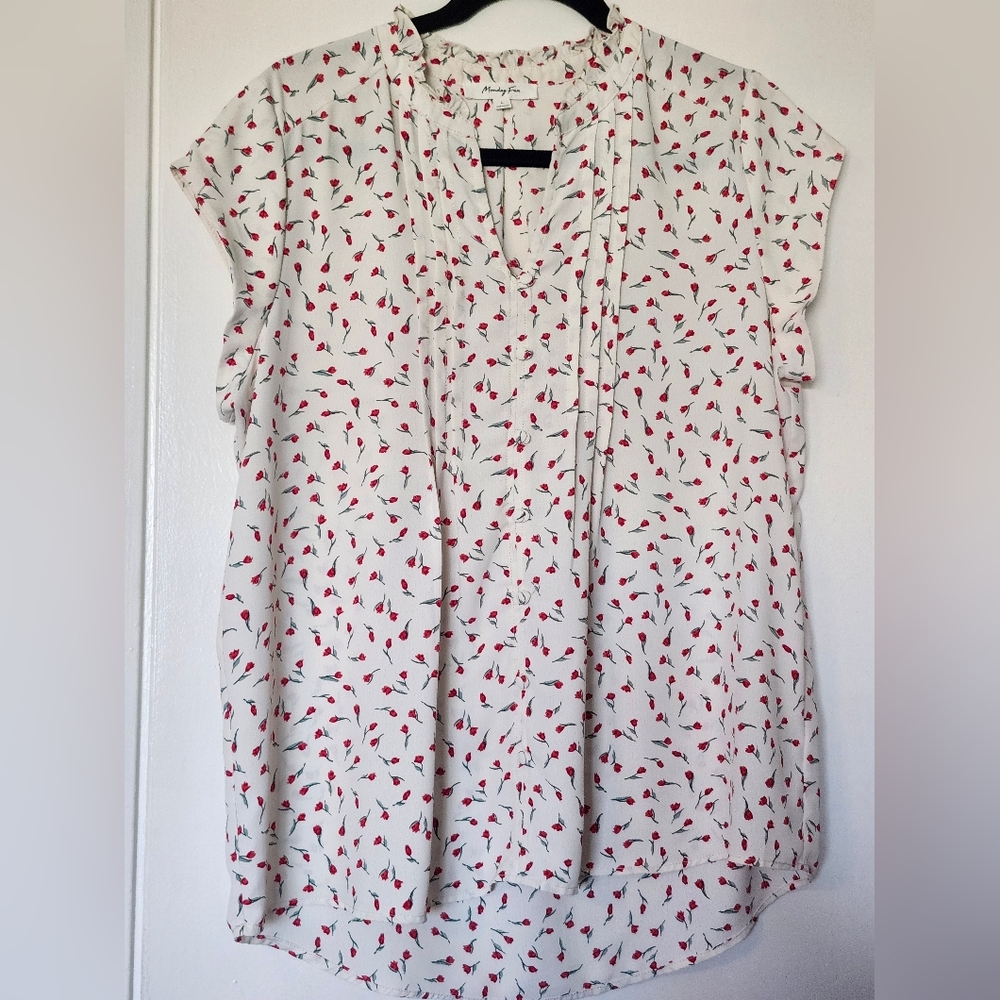 Stitch Fix Women's L Monday Fun Blouse